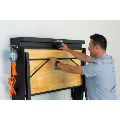 16. Wandmontierte Klappwerkbank 80421