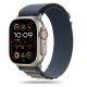 7. Tech-Protect Nylon Pro Armband für Apple Watch 4 / 5 / 6 / 7 / 8 / 9 / SE / Ultra 1 / 2 (42/44/45/49 mm) – Blau-Grau