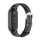 2. Tech-Protect Leatherfit-Armband für Xiaomi Smart Band 8 / 8 NFC – Schwarz