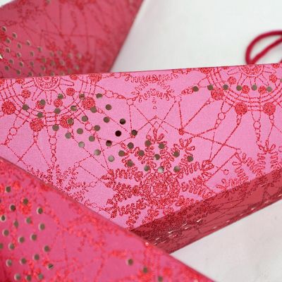5. Dekorativer Papierstern, 75 cm, rot