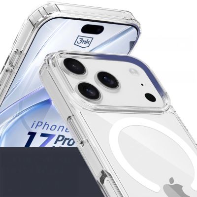 17. 3mk Armor MagCase für iPhone 17 Pro Max – Transparent