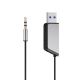 5. SAVIO TRANSMITER AUX, USB, BLUETOOTH 5.3, FREISPRECHFUNKTION, TR-16
