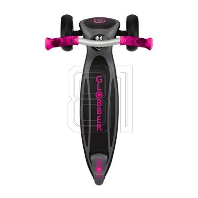 7. Globber Master Prime 3-Wheel Scooter / Black - Neon Pink 664-110