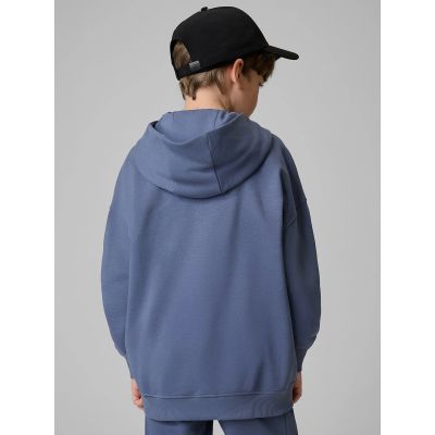 2. Locker geschnittener Kapuzenpullover für Jungen, Größe 4F 4FJRSS26TSWSM3051-33S