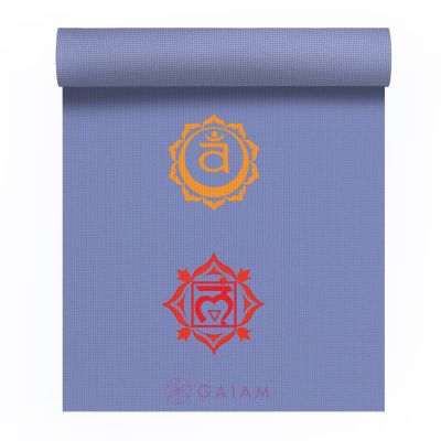 10. GAIAM Chakra 4 MM 55321 Yogamatte