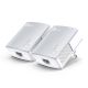 TP-Link PA411KIT 500 Mbit/s Kabelgebundenes LAN Weiß 2 Stück.