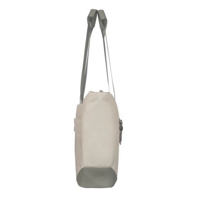 5. Targus Avila Umhängetasche für 15–16" im französischen Eichenlook, mit Schulterriemen, wasserdicht