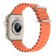 4. Herren-Smartwatch RUBICON RNCF17 Titan/Orange SMARUB269