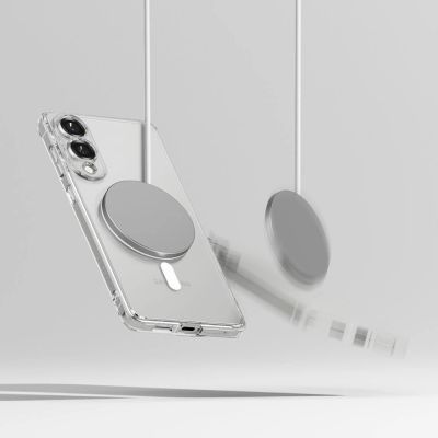 6. Ringke Fusion Magnetic MagSafe Case für Samsung Galaxy S25 Edge - Transparent