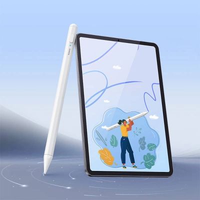 10. Baseus Smooth Writing 2 Stylus mit LED-Anzeige – weiß