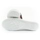9. Lee Cooper Damenschuhe, sportliche weiße Slip-On-Ballerinas