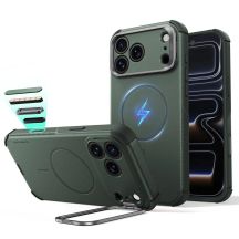 ESR Cyber ​​Tough Kickstand MagSafe Hülle für iPhone 18 Pro / 17 Pro – Grün