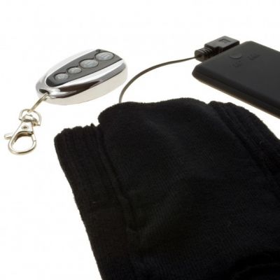 5. Glovii GQ2L beheizte Socken (41, 42, 43, 44, 45, 46, L; schwarz)