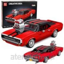 Konstruktionsbausteine Sportwagen Charger Rot 1869 Teile