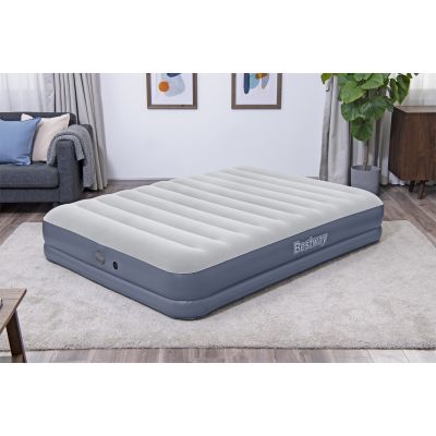8. Bestway 6716T Luftmatratze Doppelmatratze Blau, Grau