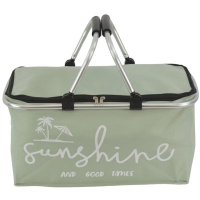 16. Faltbarer Thermo-Reisekorb 35L Redcliffs Green