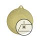 2. Medaille mit Gravur auf Laminat