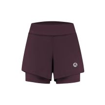 Rogelli Damen-Shorts 2in1 ESSENTIAL Lila XL