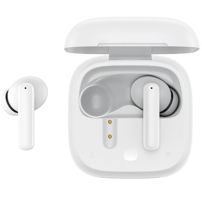 5. QCY T13 In-Ear-Kopfhörer mit ANC, IPX5, Bluetooth 5.3 – Weiß
