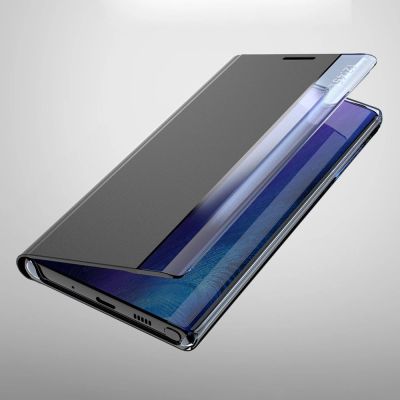 6. New Sleep Case Booktype Case Smart Schutzhülle mit Ständerfunktion Hülle für Samsung Galaxy A03s (166,5) schwarz