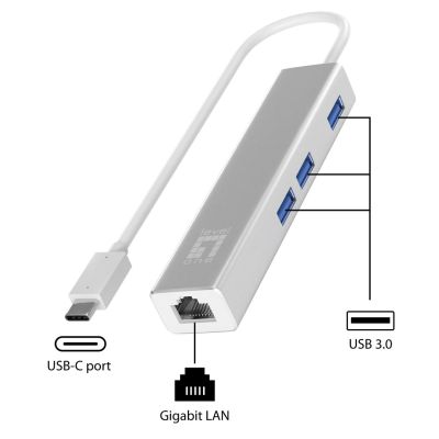 2. LevelOne USB-0504 1000 Mbit/s Ethernet-Netzwerkkarte