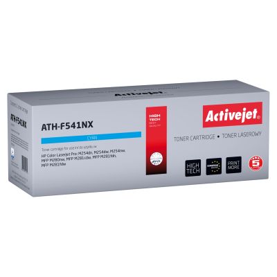 Activejet ATH-F541NX Toner (Ersatz für HP 203X HP203X CF541X CRG 054H CRG054H; Supreme; 2500 Seiten; Cyan)