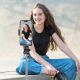 24. Selfie-Stick WC1Y3S Teleskopstativ 1,3 m mit Telefonhalter – Schwarz