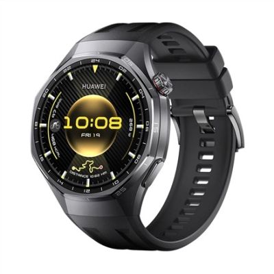 4. Huawei WATCH GT 6 Pro 46 mm Smartwatch | GPS (Satellit) | AMOLED | 1,47 Zoll | Wasserdicht | Schwarz