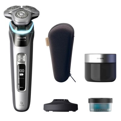 3. Philips XP9204/30 Rotationsrasierer/Trimmer Silber