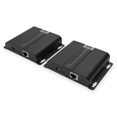 3. HDMI-Extender IP/Cat.5/6/7 120m 4K 30Hz UHD PoEHDCP 1.4 IR-Audio (Kit)
