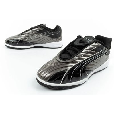 8. Puma V-S2 Goalgetter Kinder-Sneaker, modische Sportschuhe, silber