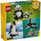 12. LEGO Creator 3-in-1 31165 – Wildtiere: Panda-Familie