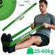 16. Widerstandsband Powerband 25-60kg Grün Enero Fit