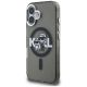 2. Karl Lagerfeld IML Glitter Karl & Choupette Sketch Logo MagSafe Hülle für iPhone 16 - Schwarz
