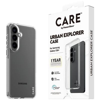 5. CARE by PanzerGlass Urban Explorer Transparente Hülle für Samsung Galaxy S26+ - transparent