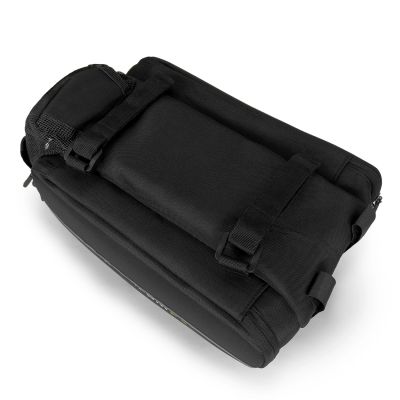 7. Wozinsky große Fahrradgepäckträgertasche 35l + Regenschutz schwarz (WBB19BK)