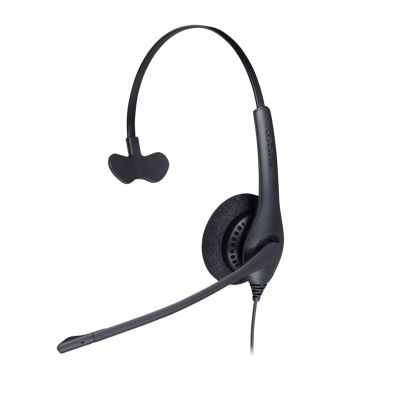 2. Jabra Biz 1500 Mono-Headset, kabelgebunden, Kopfbügel, Büro/Callcenter, Bluetooth, Schwarz