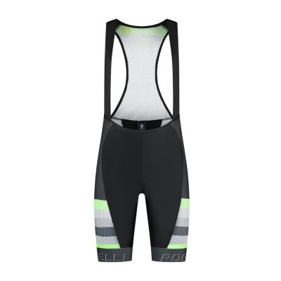 Rogelli Herren-Trägerhose HERO II grau-lime S