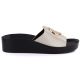 2. Potocki 43326 Damen-Plateau-Flip-Flops in Gold
