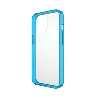 4. PanzerGlass ClearCase Antibakterielle, in Militärqualität zertifizierte Hülle für iPhone 13 Pro – Transparent Blau