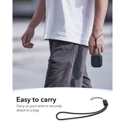 5. ESR Orbit HaloLock MagSafe Hülle für AirPods Pro 3 – Schwarz