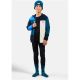 4. Kinder-Kapuzenjacke mit Reißverschluss Odlo CLASSIC FLEECE HOODY KIDS Mid-Layer-Kapuzenjacke mit durchgehendem Reißverschluss, marineblau