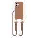3. Tech-Protect MagNecklace MagSafe-Hülle mit Trageband für iPhone 16 – Braun
