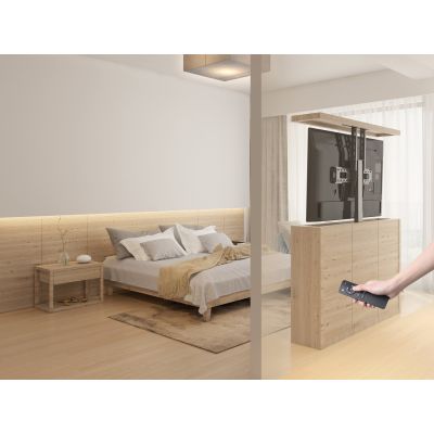 14. LCD-TV-Halterung (motorisiert) – Kunststoff, Aluminium, Stahl – Bildschirmgröße: 94–165,1 cm (37–65 Zoll)