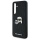 6. Karl Lagerfeld KLHCS24FEPGKLKCPK Sam S24 FE S721 schwarz/schwarz Hartschalenkoffer Monogram Karl&Chaoupette Kopfnadel