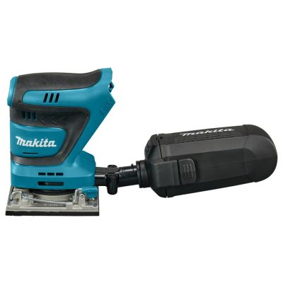 3. Makita DBO484Z Tragbarer Schleifer Exzenterschleifer 14000 OPM Schwarz, Blau