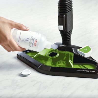 8. Polti Vaporetto Smart 110 Eco Dampfreiniger, Leistung 1500 W, Dampfdruck 4 bar, Wassertankkapazität 2 l, Weiß/Grün