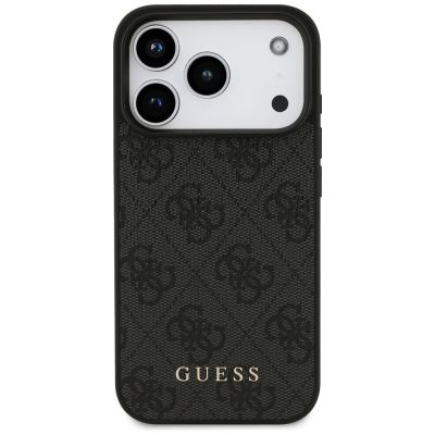 3. Guess 4G Classic Hülle für iPhone 17 Pro / 18 Pro - Schwarz
