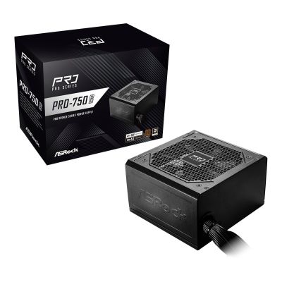 6. ASRock PRO-750B 750W 80 PLUS Bronze Netzteil