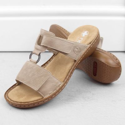 7. Bequeme Rieker W RKR681 beige Flip-Flops